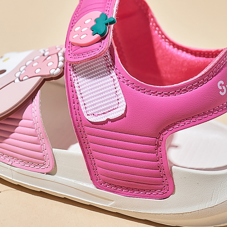 24HA236.28 - SANDAL SIÊU NHẸ PHỐI MÀU GẮN KUROMI
