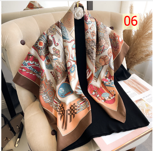 24HA236.09 - SET 2 KHĂN CHOÀNG HOẠ TIẾT