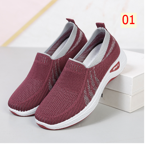 24HA236.06 - GIÀY VẢI ĐI BỘ TRUNG NIÊN