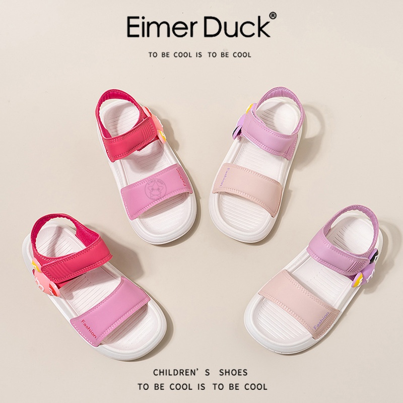 24HA236.18 - SANDAL SIÊU NHẸ BÉ GÁI EIMER DUCK