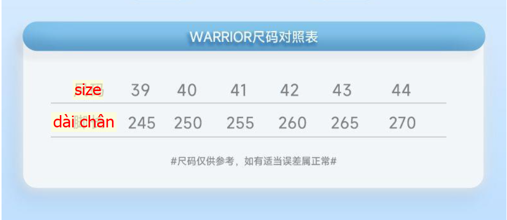 24HA236.12 - GIÀY WARRIOR NAM