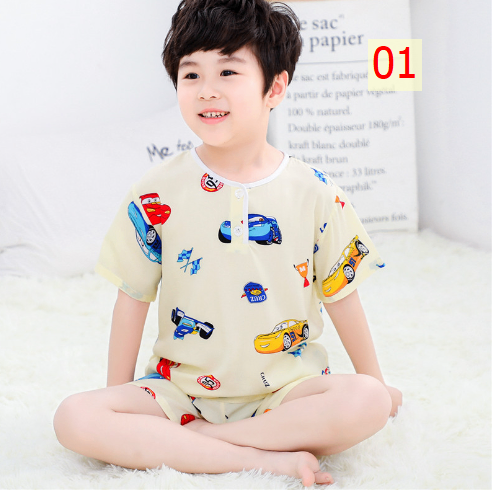 24HA246.11 - BỘ CỘC TAY COTTON LANH LỤA CHO BÉ SIZE 160-175
