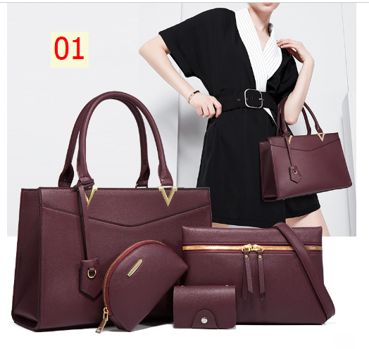 24HA246.29 - SET TÚI XÁCH 4 CHI TIẾT NỮ
