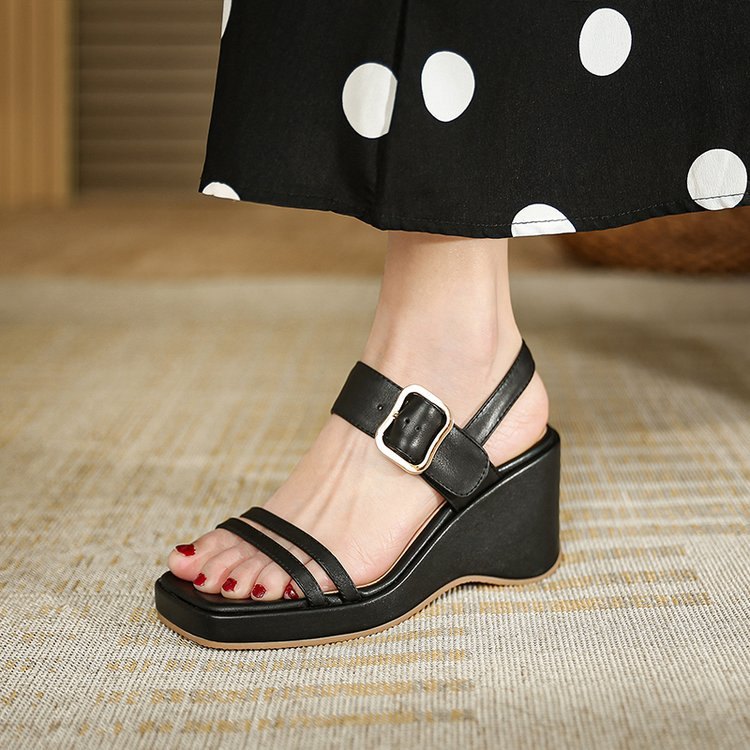 24HA246.25 - SANDAL ĐẾ XUỒNG NỮ