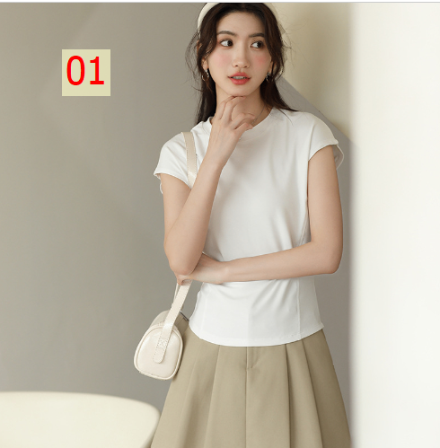 24HA246.20 - ÁO THUN TAY HẾN NỮ