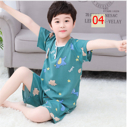 24HA246.09 - BỘ CỘC TAY COTTON LANH LỤA CHO BÉ SIZE 90-120