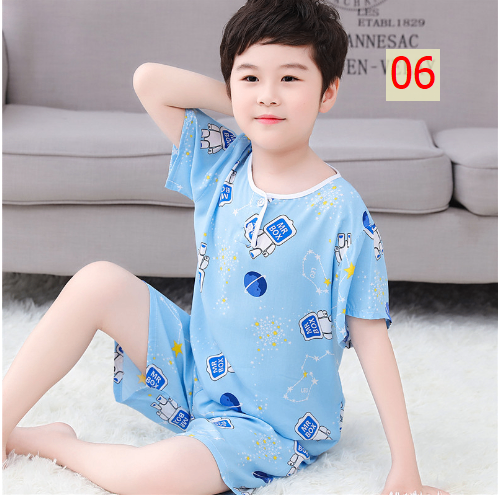 24HA246.09 - BỘ CỘC TAY COTTON LANH LỤA CHO BÉ SIZE 90-120