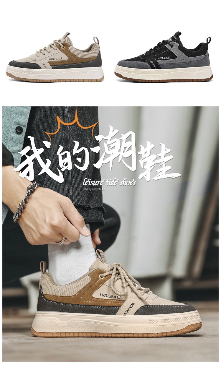 24HA246.16 - GIÀY NAM PHỐI MÀU