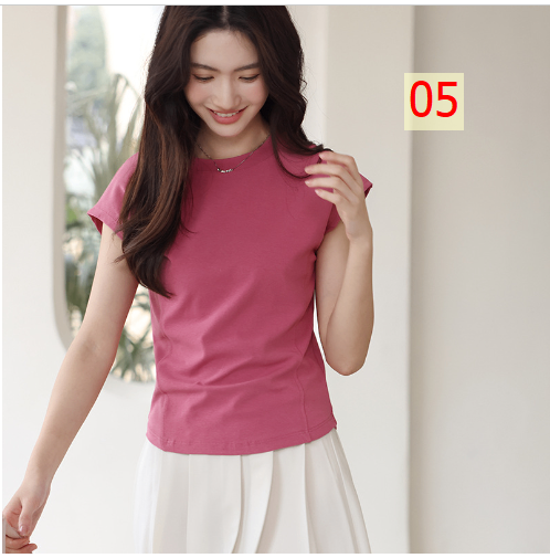 24HA246.20 - ÁO THUN TAY HẾN NỮ