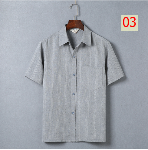 24HA256.22 - ÁO SƠ MI CỘC TAY CHO BỐ