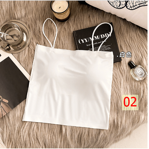 24HA256.08 - ÁO ỐNG 2 DÂY KÈM BRA HÃNG BONAS