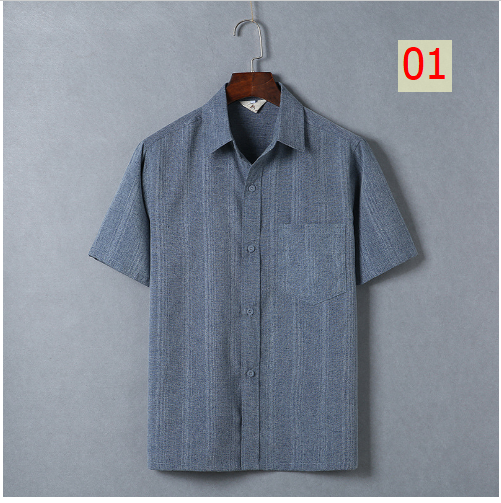 24HA256.22 - ÁO SƠ MI CỘC TAY CHO BỐ