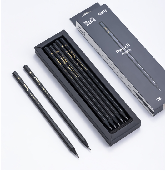 24HA256.10 - SET 2 HỘP BÚT CHÌ DELI 2B