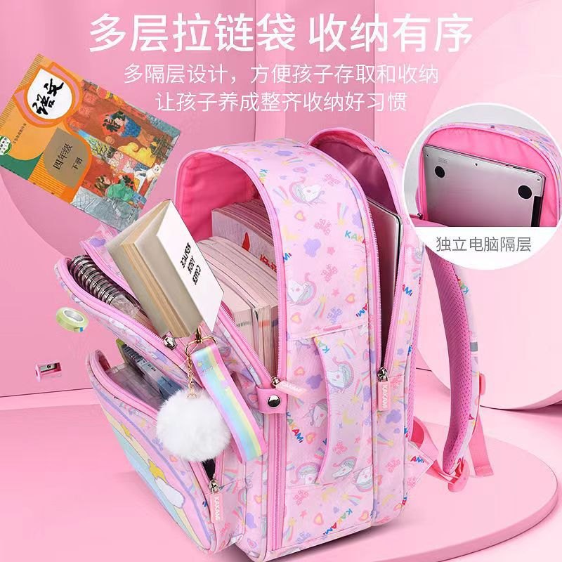 24HA256.04 - BA LÔ GỌN NHẸ CẦU VỒNG BÉ GÁI