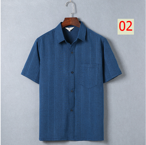 24HA256.22 - ÁO SƠ MI CỘC TAY CHO BỐ