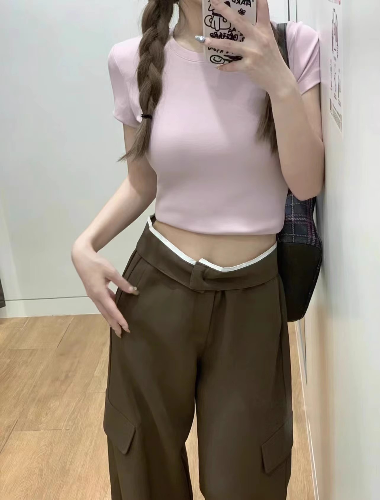 24HA266.13 - ÁO THUN NỮ SLIM FIT