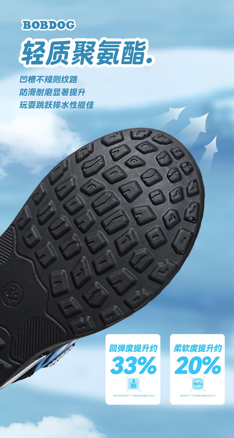 24HA266.30 - SANDAL BOBDOG BÉ TRAI