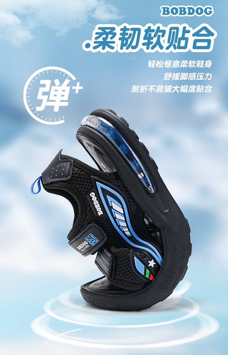 24HA266.30 - SANDAL BOBDOG BÉ TRAI