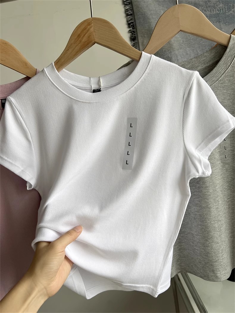 24HA266.13 - ÁO THUN NỮ SLIM FIT