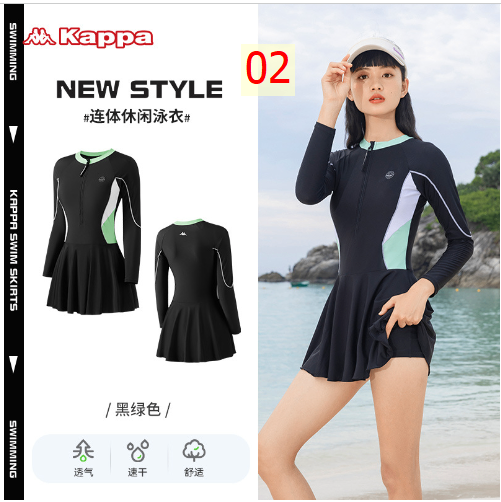 24HA276.27 - BỘ VÁY BƠI KAPPA LIỀN THÂN