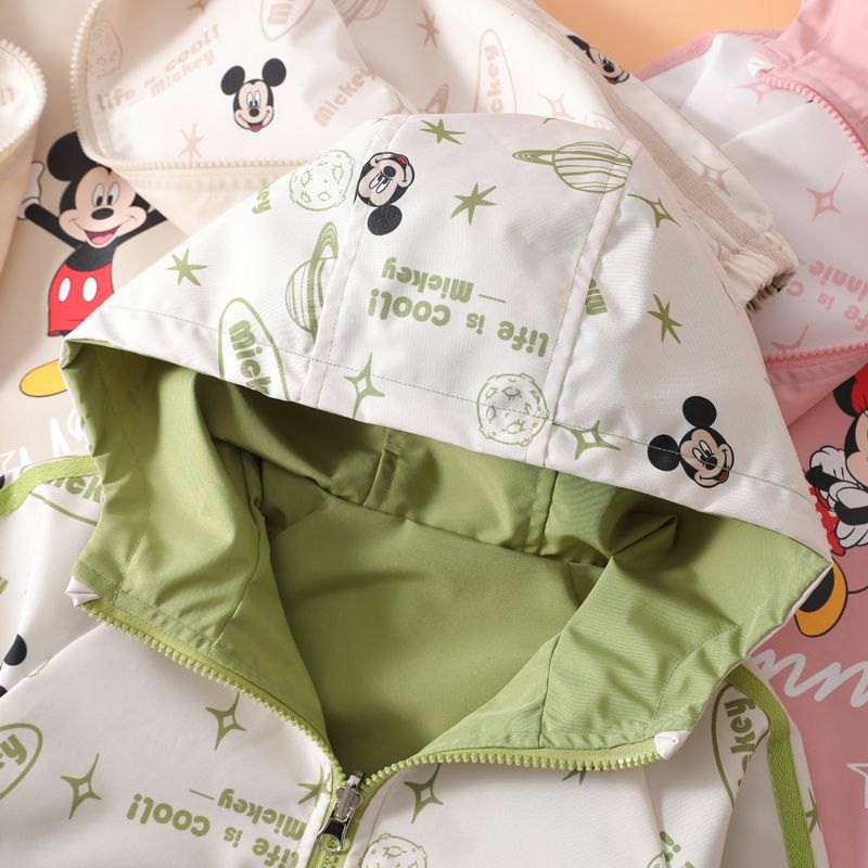 24HA48.14 - ÁO KHOÁC GIÓ DISNEY 2 MẶT