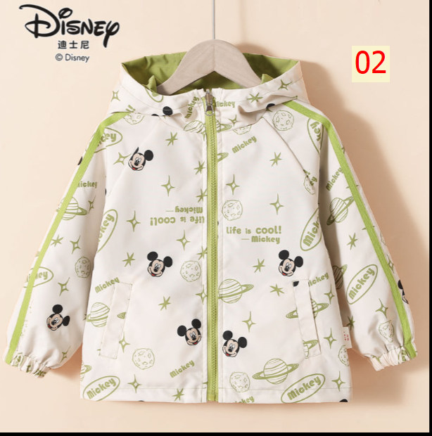 24HA276.14 - ÁO KHOÁC GIÓ DISNEY 2 MẶT