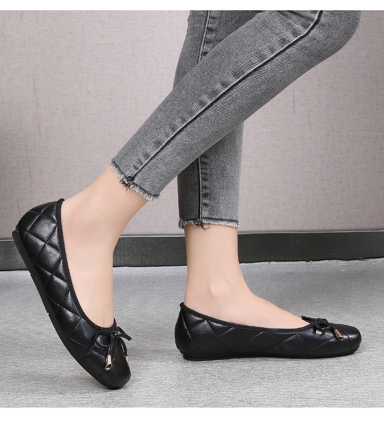24HA276.02 - GIÀY BẾ BẰNG THẮT NƠ