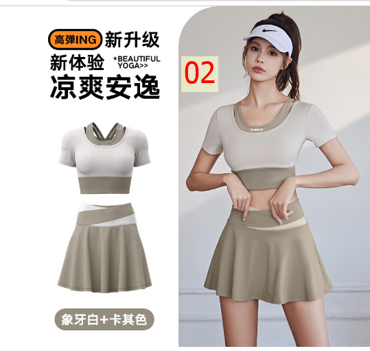 24HA276.13 - SET VÁY TẬP THỂ THAO CHO NỮ