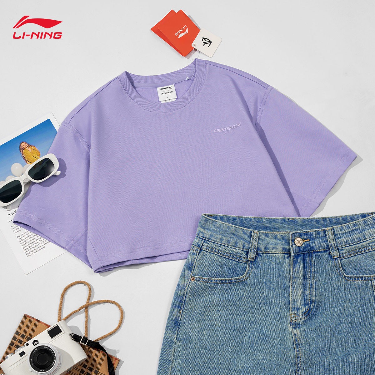 24HA276.15 - ÁO PHÔNG CROPTOP LINING