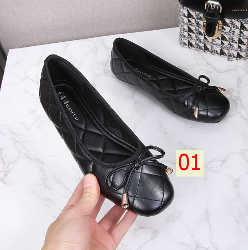 24HA276.02 - GIÀY BẾ BẰNG THẮT NƠ