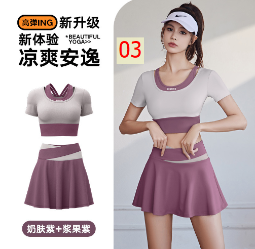 24HA276.13 - SET VÁY TẬP THỂ THAO CHO NỮ