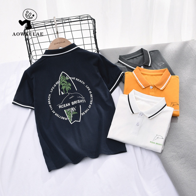 24HA286.06 - POLO HÃNG AKL CHO BÉ