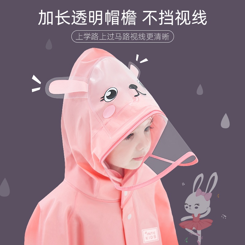 24HA286.19 - ÁO MƯA HOẠT HÌNH CHO BÉ