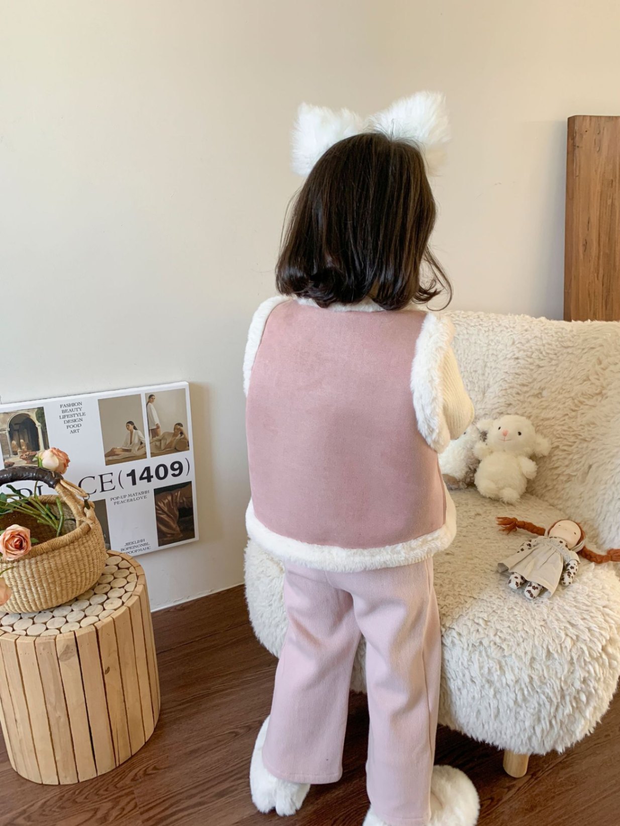 24HA296.32 - ÁO GILE 2 MẶT CHO BÉ