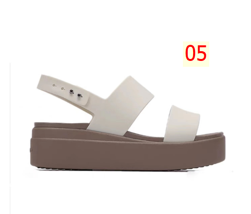 24HA296.20 - SANDAL CROCS NỮ ĐẾ DÀY