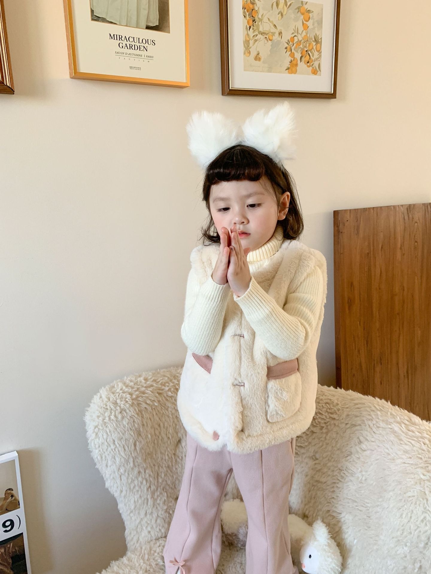 24HA296.32 - ÁO GILE 2 MẶT CHO BÉ