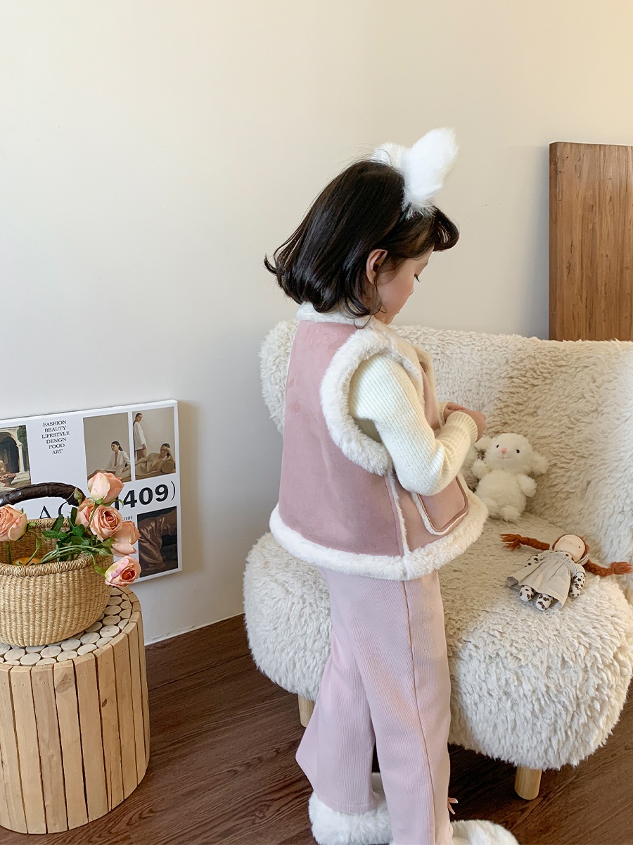 24HA296.32 - ÁO GILE 2 MẶT CHO BÉ