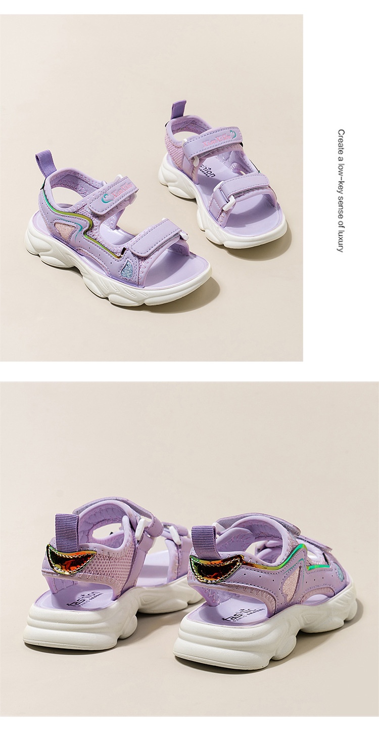24HA296.09 - SANDAL BÉ GÁI
