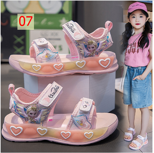 24HA296.09 - SANDAL BÉ GÁI