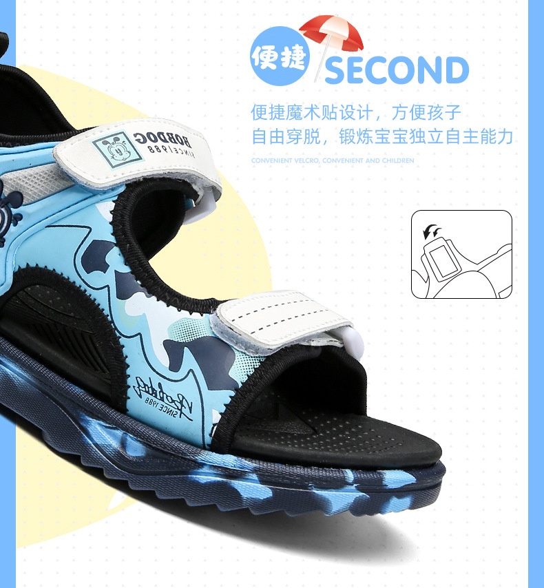24HA297.03 - SANDAL SIÊU NHẸ HÃNG BOBDOG CHO BÉ