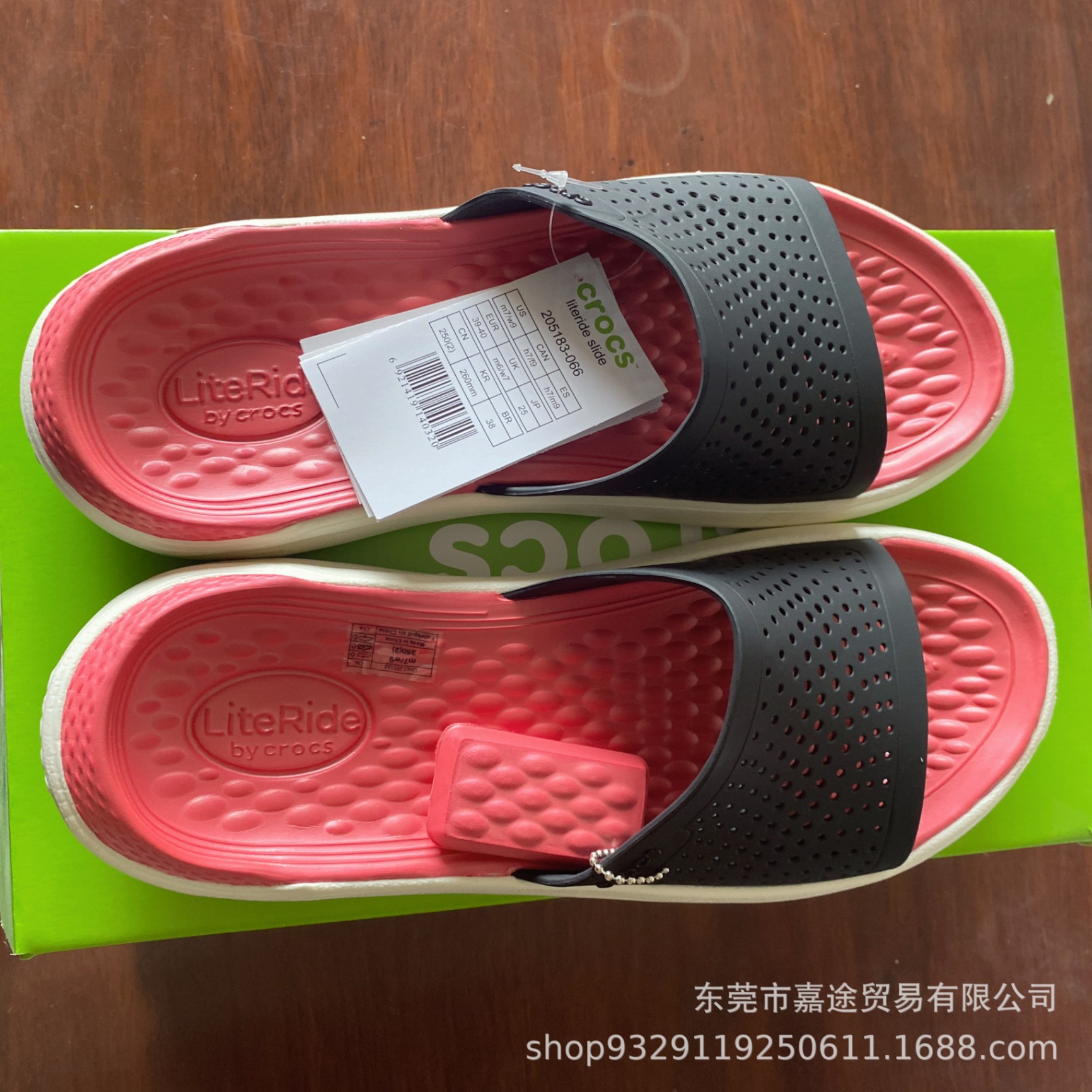 24HA306.17 - DÉP CROCS XUẤT LITERIDE