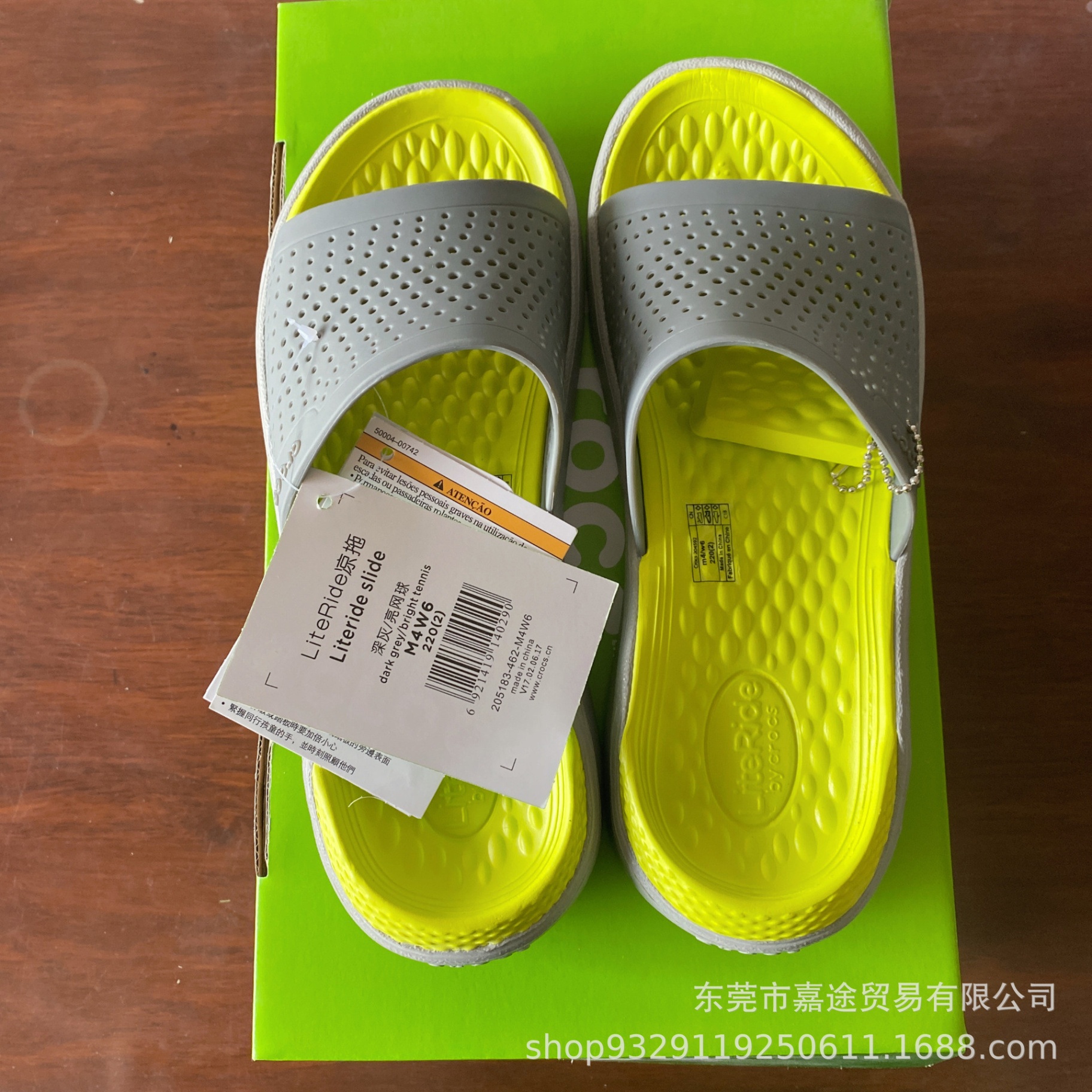 24HA306.17 - DÉP CROCS XUẤT LITERIDE