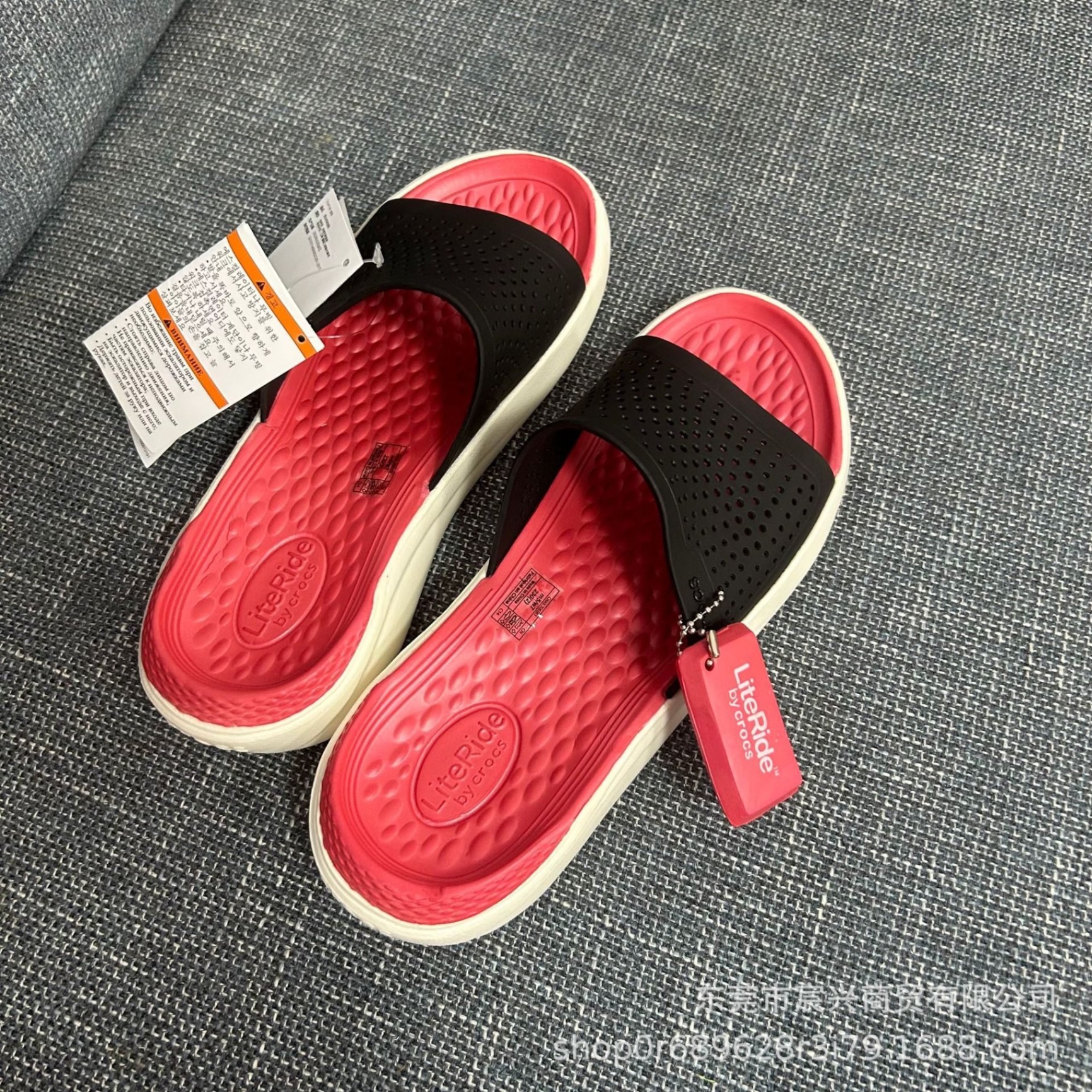 24HA306.17 - DÉP CROCS XUẤT LITERIDE