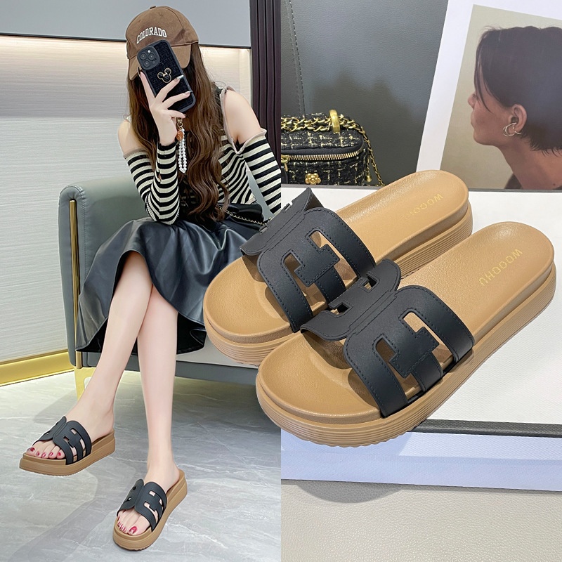 24HA306.14 - DÉP LÊ NỮ WOOOHU CHỐNG TRƠN TRƯỢT