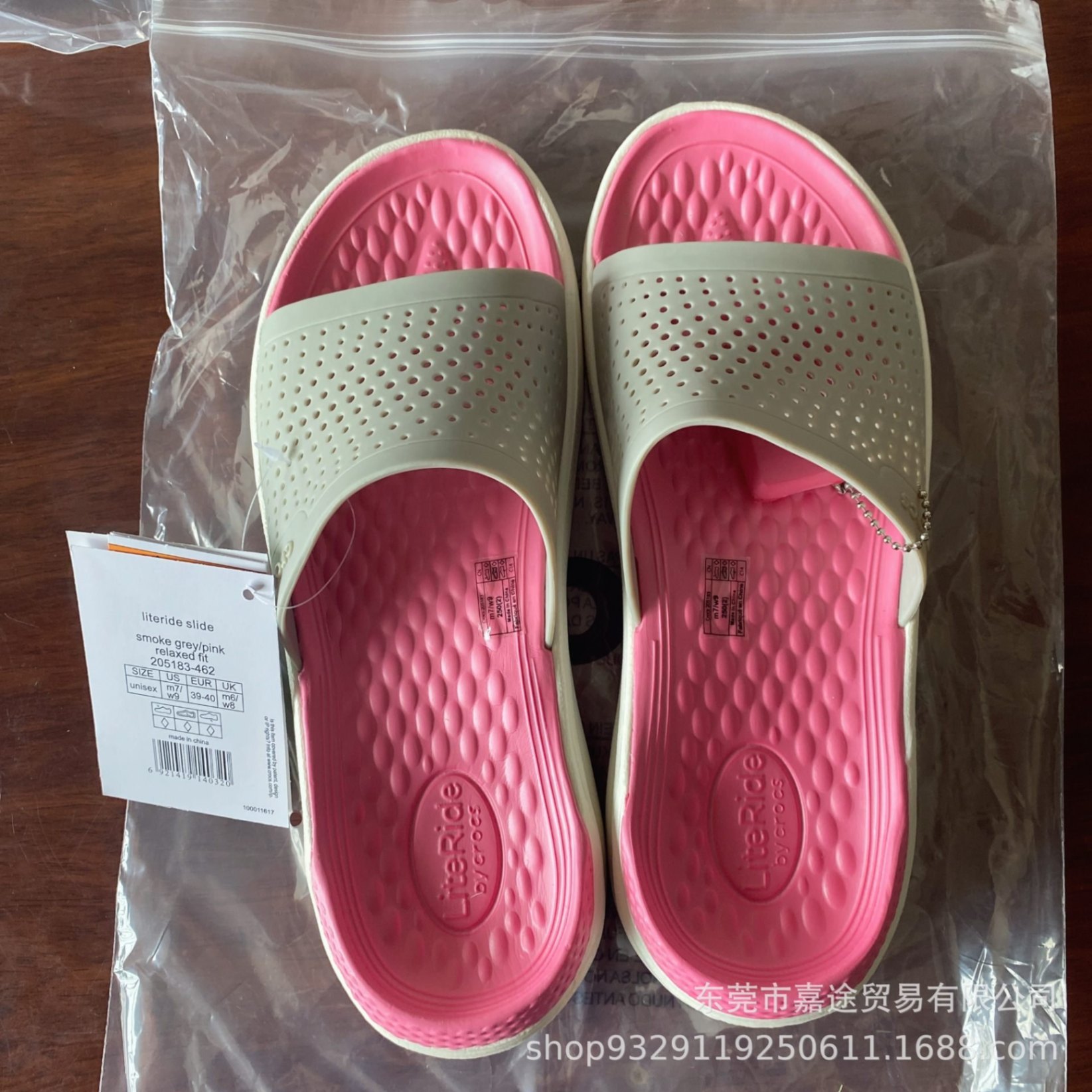 24HA306.17 - DÉP CROCS XUẤT LITERIDE