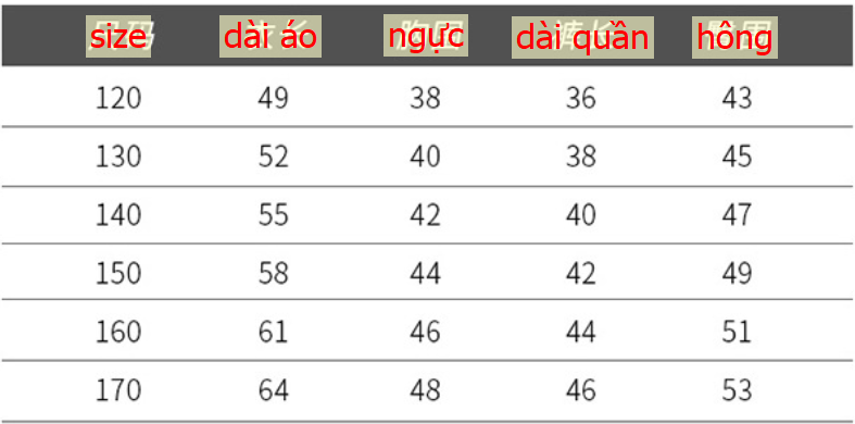 24HA306.10 - BỘ THỂ THAO THOÁNG KHÍ SIZE ĐẠI CHO BÉ