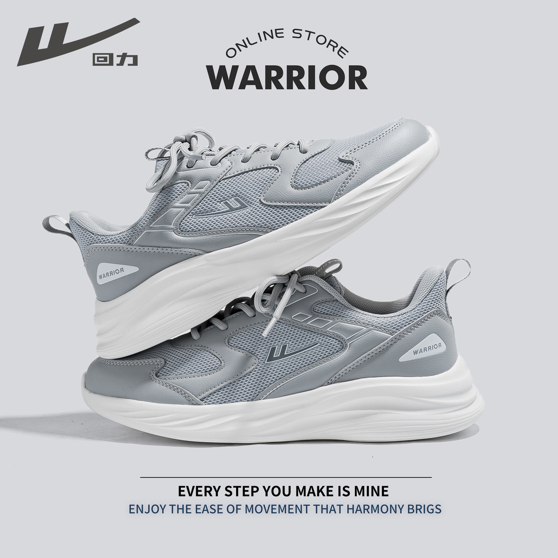 24HA306.11 - GIÀY WARRIOR SIÊU NHẸ NAM NỮ