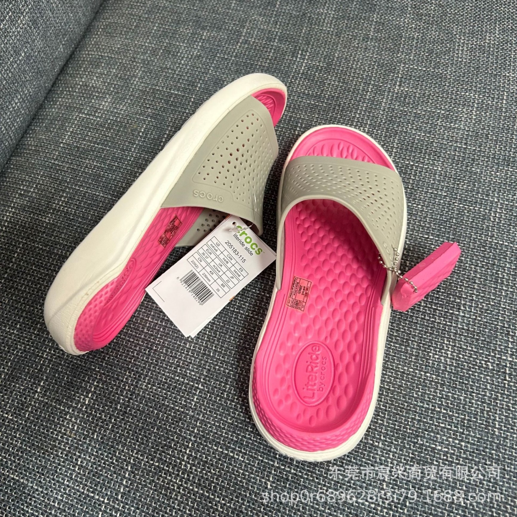 24HA306.17 - DÉP CROCS XUẤT LITERIDE