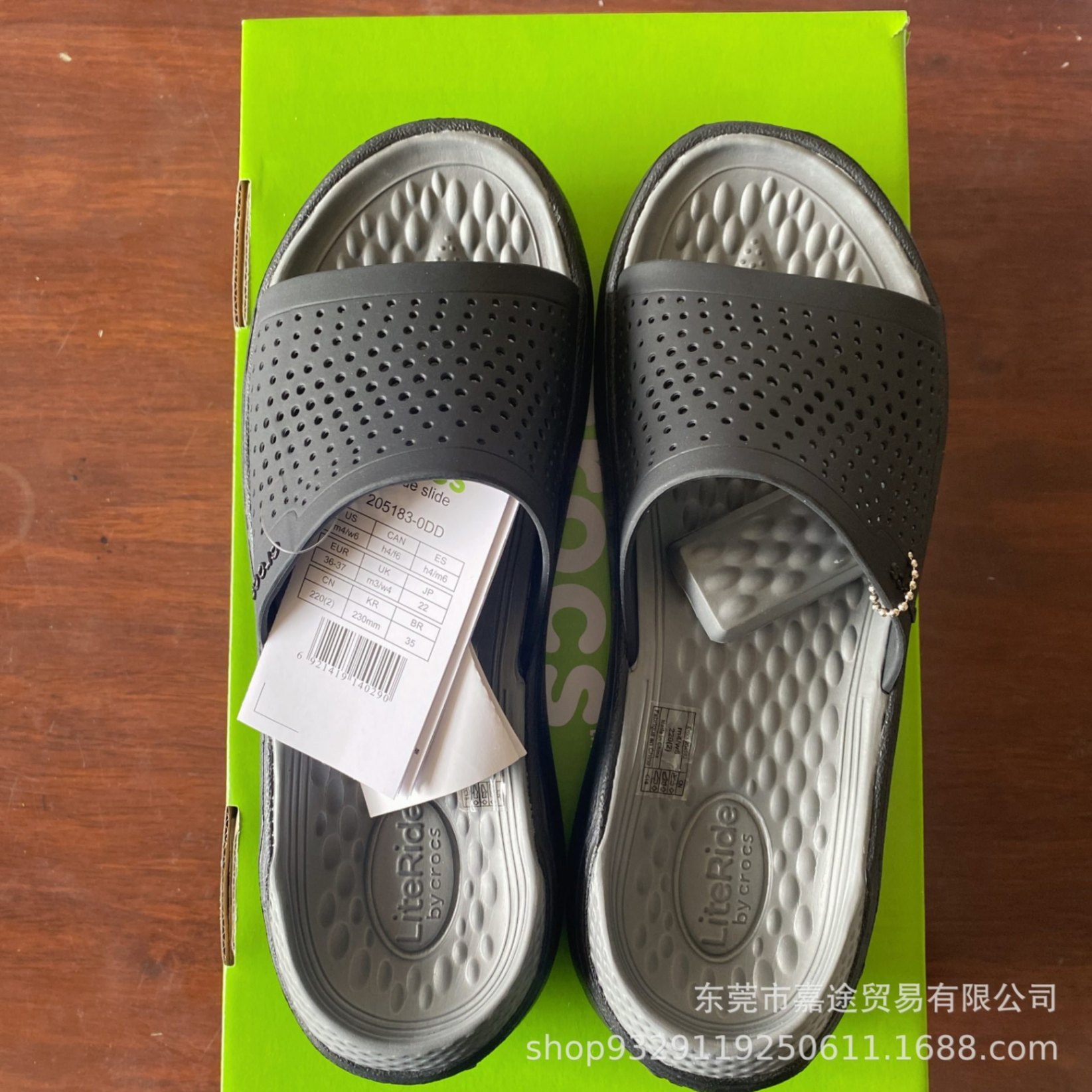 24HA306.17 - DÉP CROCS XUẤT LITERIDE