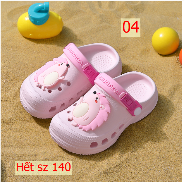 24HA17.12 - SỤC CROCS CUTE CHO BÉ